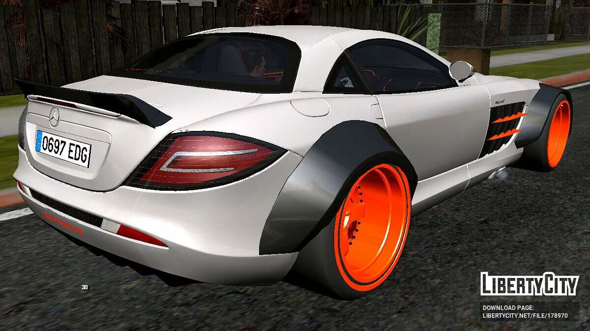 Mercedes-Benz SLR McLaren (только DFF) / GTA San Andreas (iOS, Android)