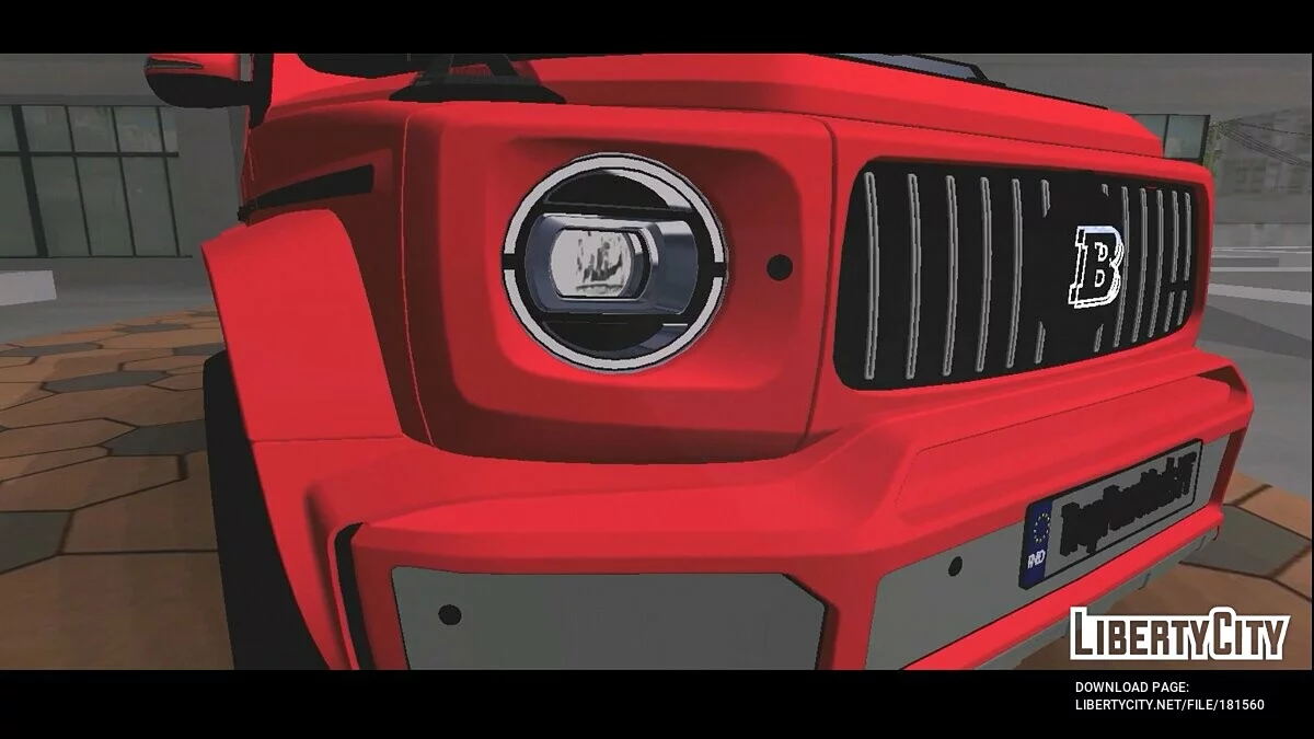 Mercedes-Benz Brabus G700 Widester / GTA San Andreas (iOS, Android)