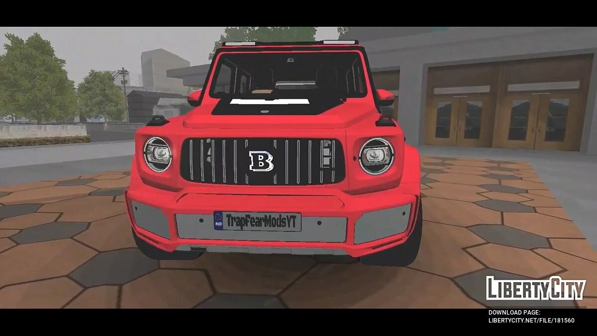 Mercedes-Benz Brabus G700 Widester / GTA San Andreas (iOS, Android)