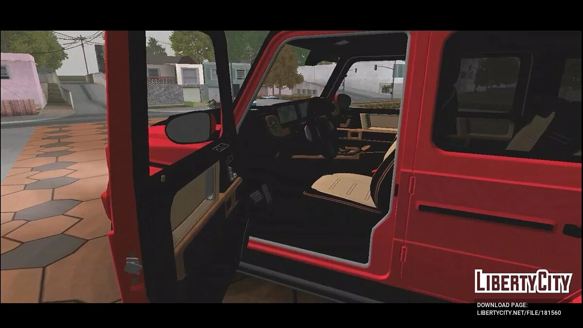 Mercedes-Benz Brabus G700 Widester / GTA San Andreas (iOS, Android)