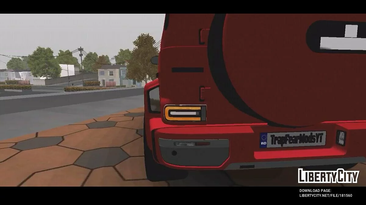 Mercedes-Benz Brabus G700 Widester / GTA San Andreas (iOS, Android)