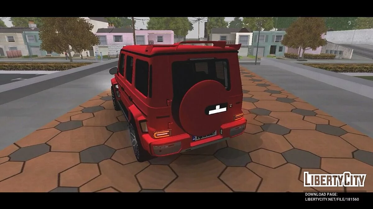 Mercedes-Benz Brabus G700 Widester / GTA San Andreas (iOS, Android)