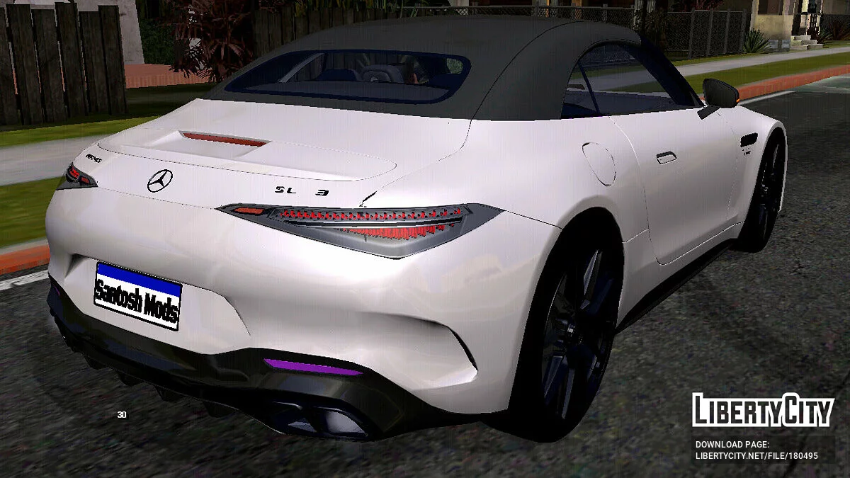 Mercedes-Benz SL Kelas (hanya DFF) / GTA San Andreas (iOS, Android)