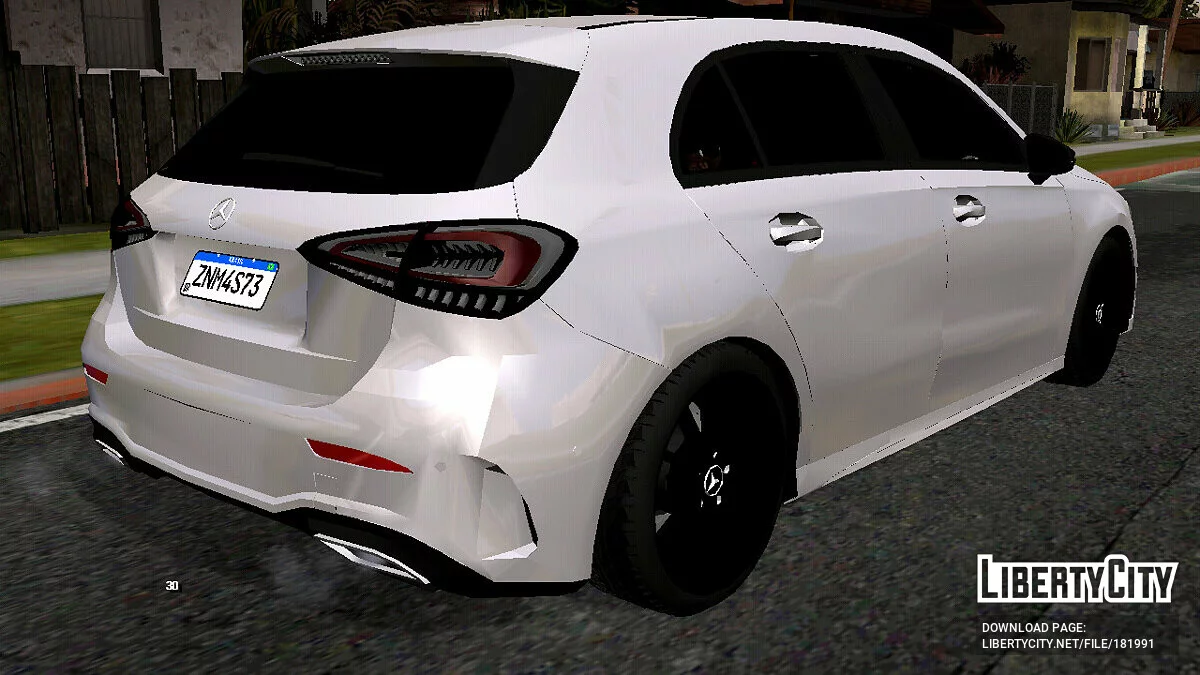 Mercedes-Benz A-Class 2019 (DFF only) / GTA San Andreas (iOS, Android)