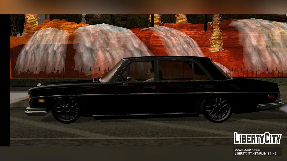 Mercedes-Benz 300SEL w109 Tuned v1.2 (тільки DFF) / GTA San Andreas (iOS, Android)