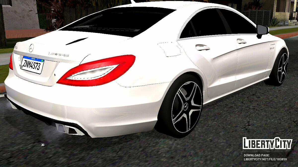 Mercedes-Benz CLS63 (hanya DFF) / GTA San Andreas (iOS, Android)