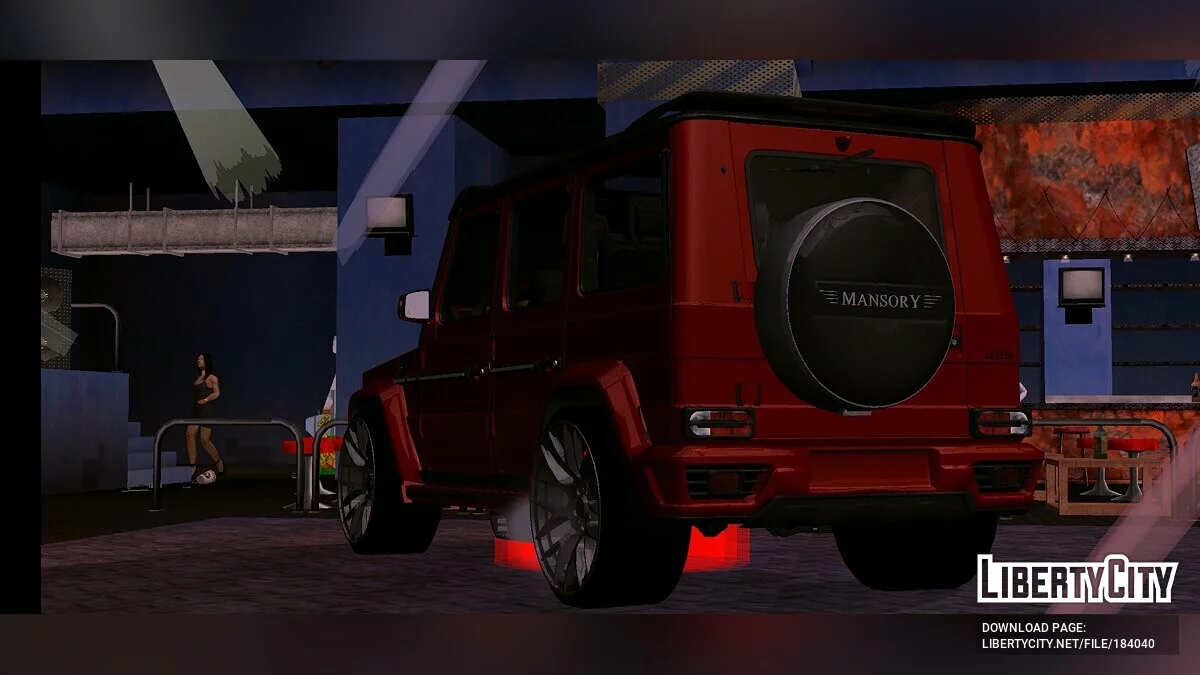 Mercedes-Benz G65 Mansory (тільки DFF) / GTA San Andreas (iOS, Android)