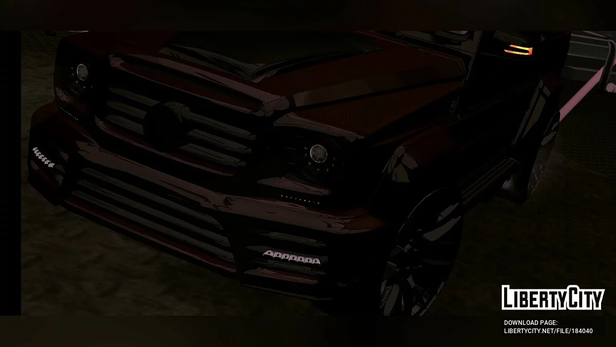 Mercedes-Benz G65 Mansory (тільки DFF) / GTA San Andreas (iOS, Android)