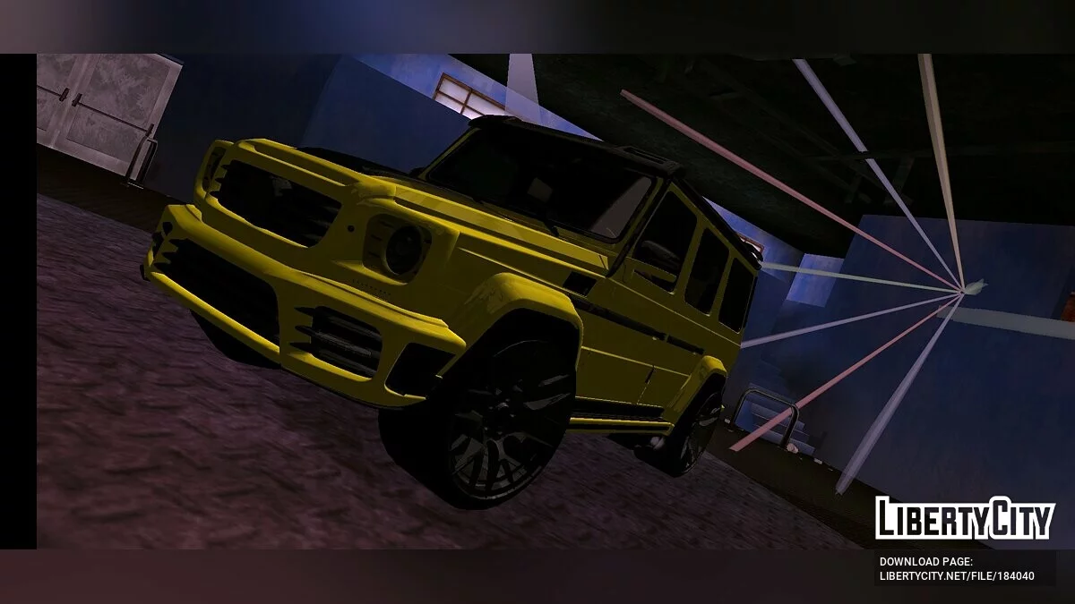 Mercedes-Benz G65 Mansory (тільки DFF) / GTA San Andreas (iOS, Android)