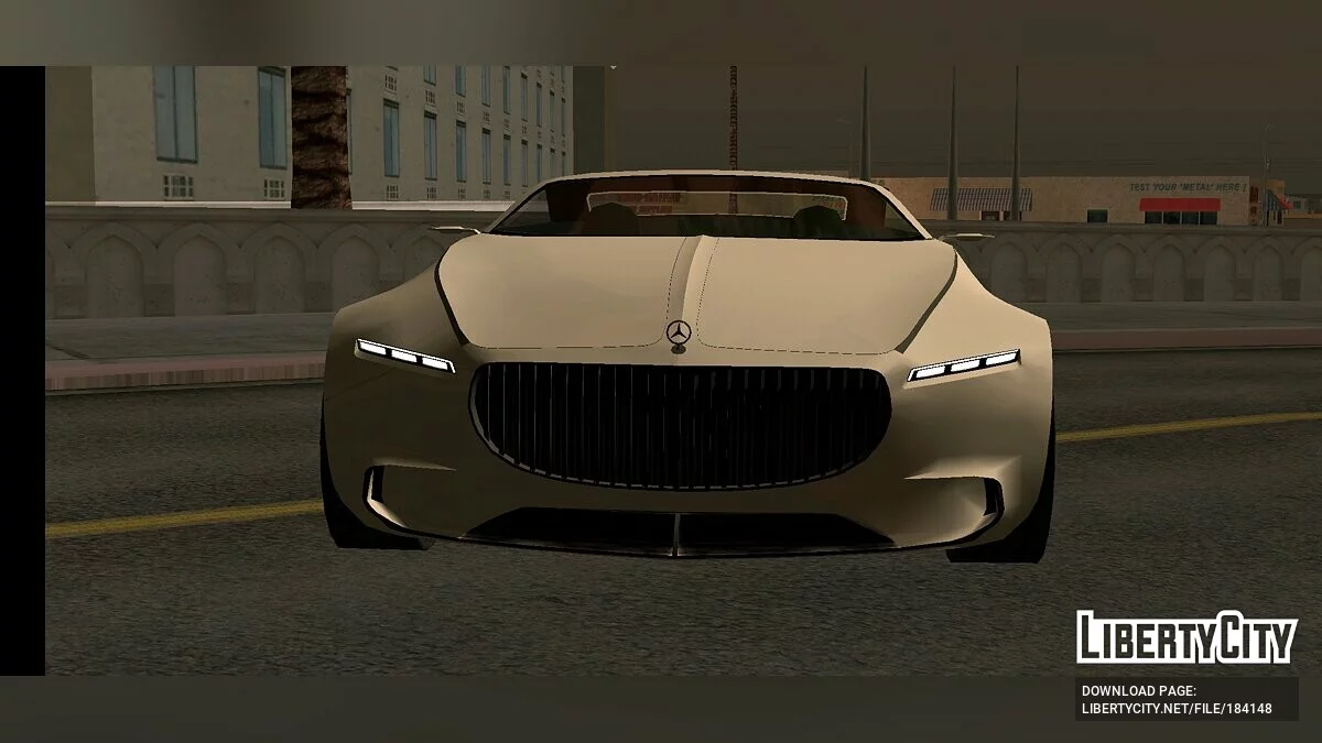 Mercedes-Maybach Vision-GT (тільки DFF) / GTA San Andreas (iOS, Android)