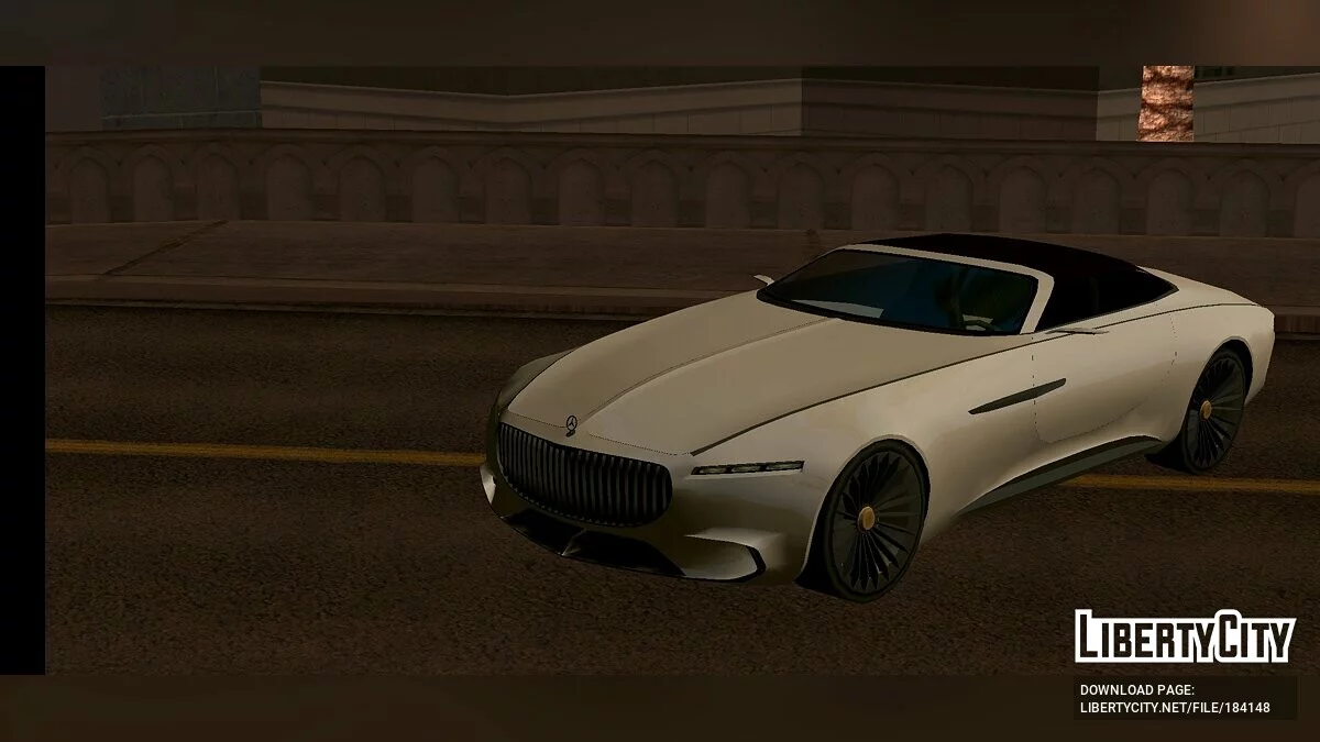 Mercedes-Maybach Vision-GT (тільки DFF) / GTA San Andreas (iOS, Android)