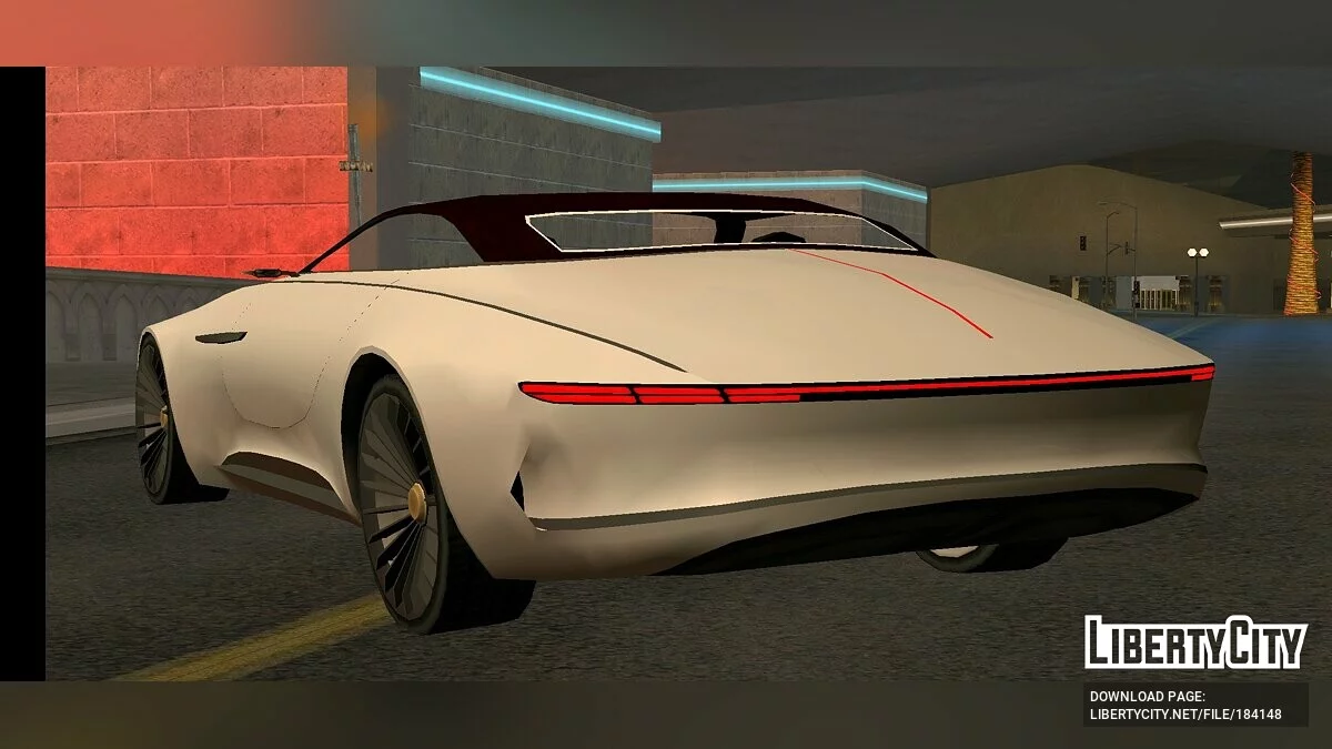 Mercedes-Maybach Vision-GT (тільки DFF) / GTA San Andreas (iOS, Android)