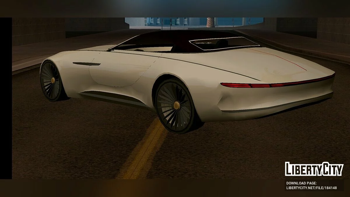 Mercedes-Maybach Vision-GT (тільки DFF) / GTA San Andreas (iOS, Android)