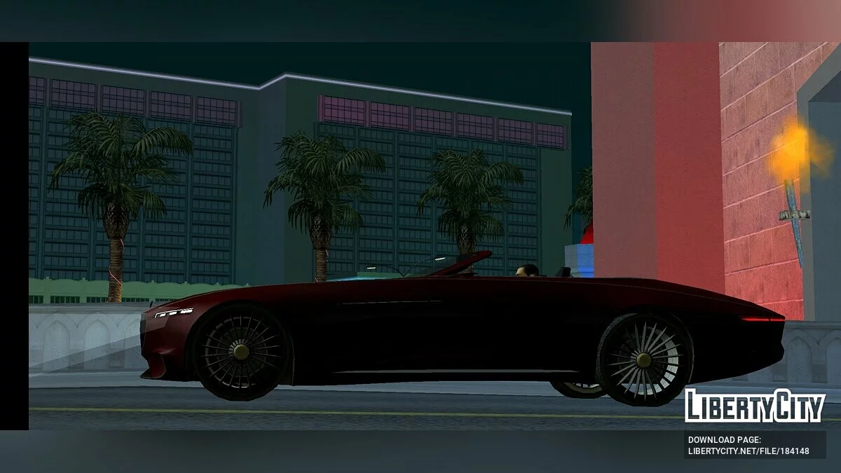 Mercedes-Maybach Vision-GT (тільки DFF) / GTA San Andreas (iOS, Android)