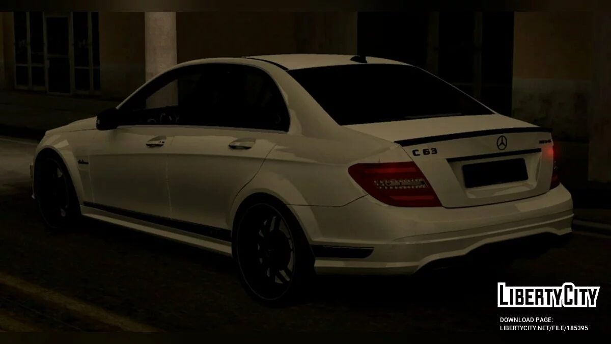 مرسيدس بنز C63 AMG / GTA سان أندرياس (iOS، أندرويد)