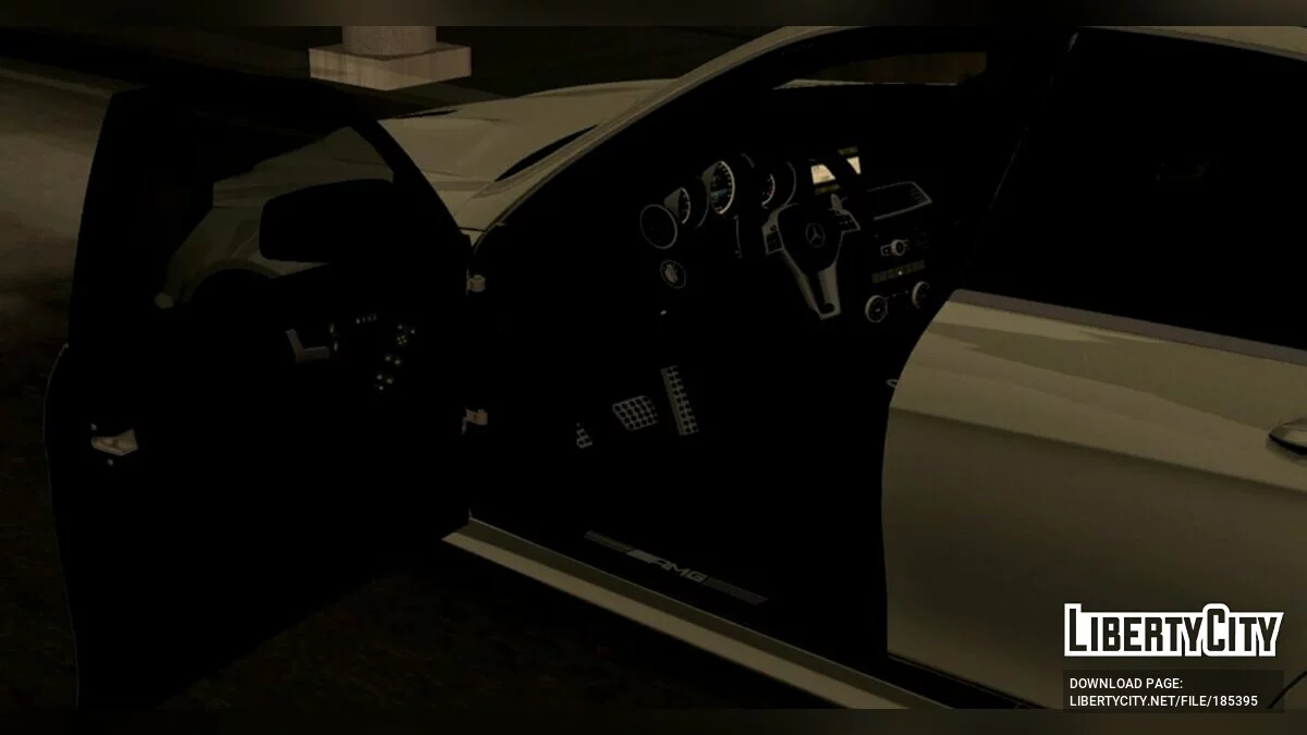 مرسيدس بنز C63 AMG / GTA سان أندرياس (iOS، أندرويد)
