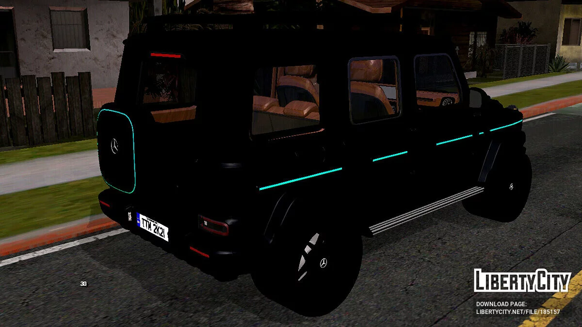 Mercedes-Benz G Wagon EQS Concept 2022 (apenas DFF) / GTA San Andreas (iOS, Android)