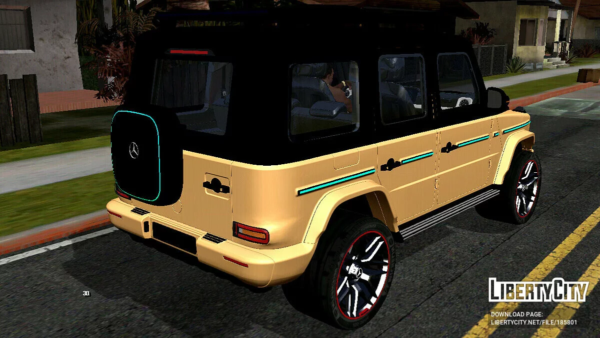 Mercedes-Benz G-Wagon EQS Concept 2022 / GTA San Andreas (iOS, Android)