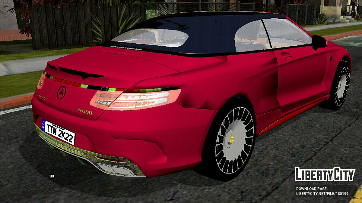 Mercedes-Benz Maybach S650 2022 (Only DFF) / GTA San Andreas (iOS, Android)