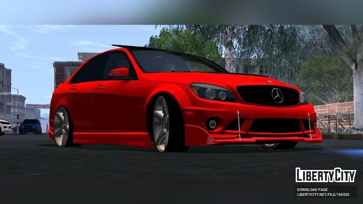 Mercedes-Benz C63 W204 Тюнінг / GTA San Andreas (iOS, Android)