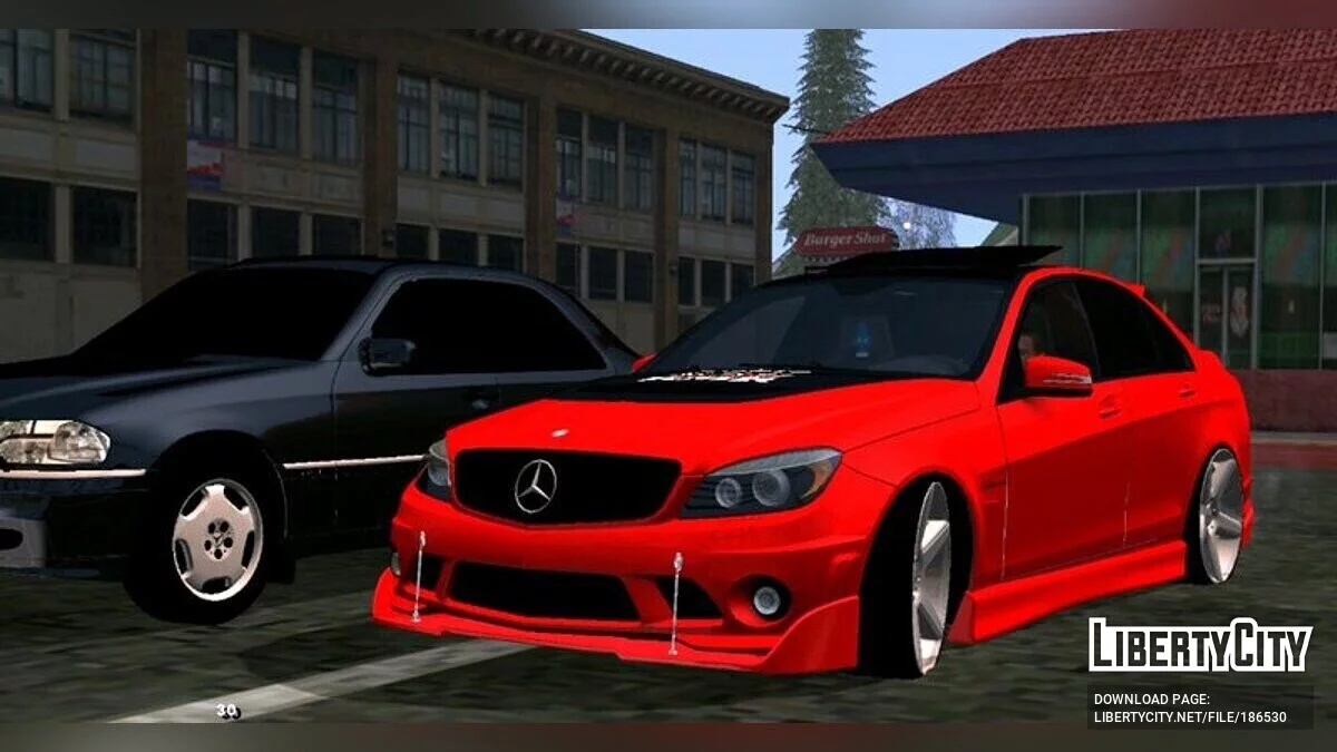 Mercedes-Benz C63 W204 Тюнінг / GTA San Andreas (iOS, Android)
