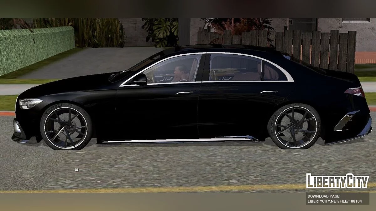 Mercedes-Benz Brabus Mansory W223 2022 / GTA San Andreas (iOS, Android)