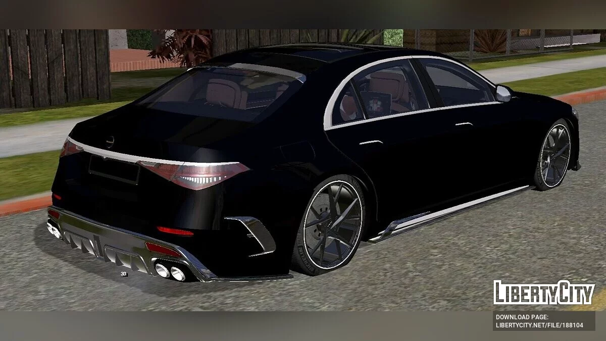 Mercedes-Benz Brabus Mansory W223 2022 / GTA San Andreas (iOS, Android)