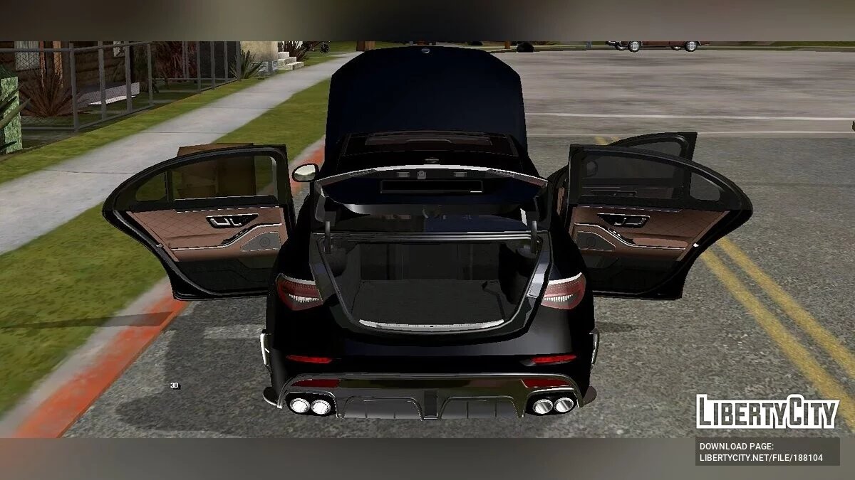 Mercedes-Benz Brabus Mansory W223 2022 / GTA San Andreas (iOS, Android)