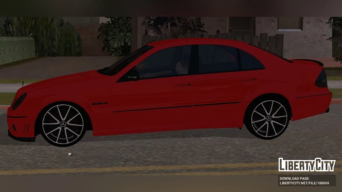 Mercedes-Benz E63 ///AMG w211 (лише DFF) / GTA San Andreas (iOS, Android)