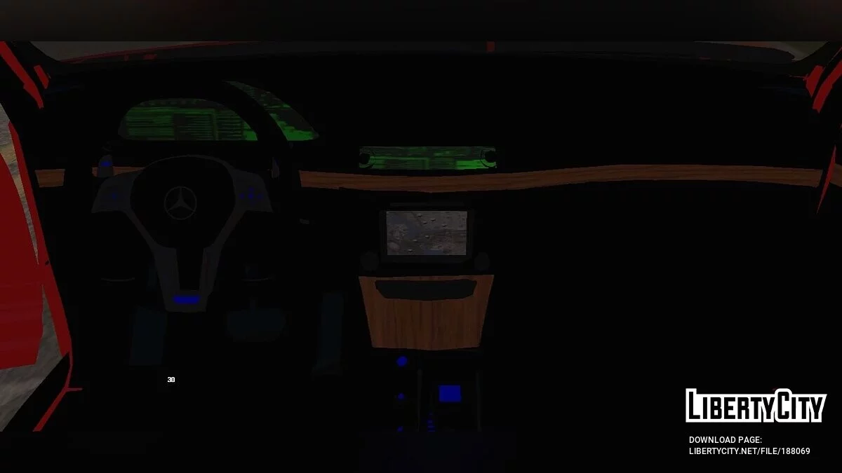 Mercedes-Benz E63 ///AMG w211 (лише DFF) / GTA San Andreas (iOS, Android)