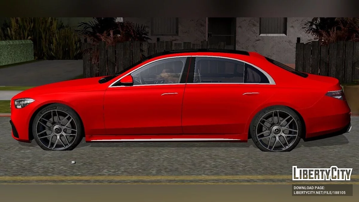 Mercedes-Benz S63 AMG W223 2022 / GTA San Andreas (iOS, Android)