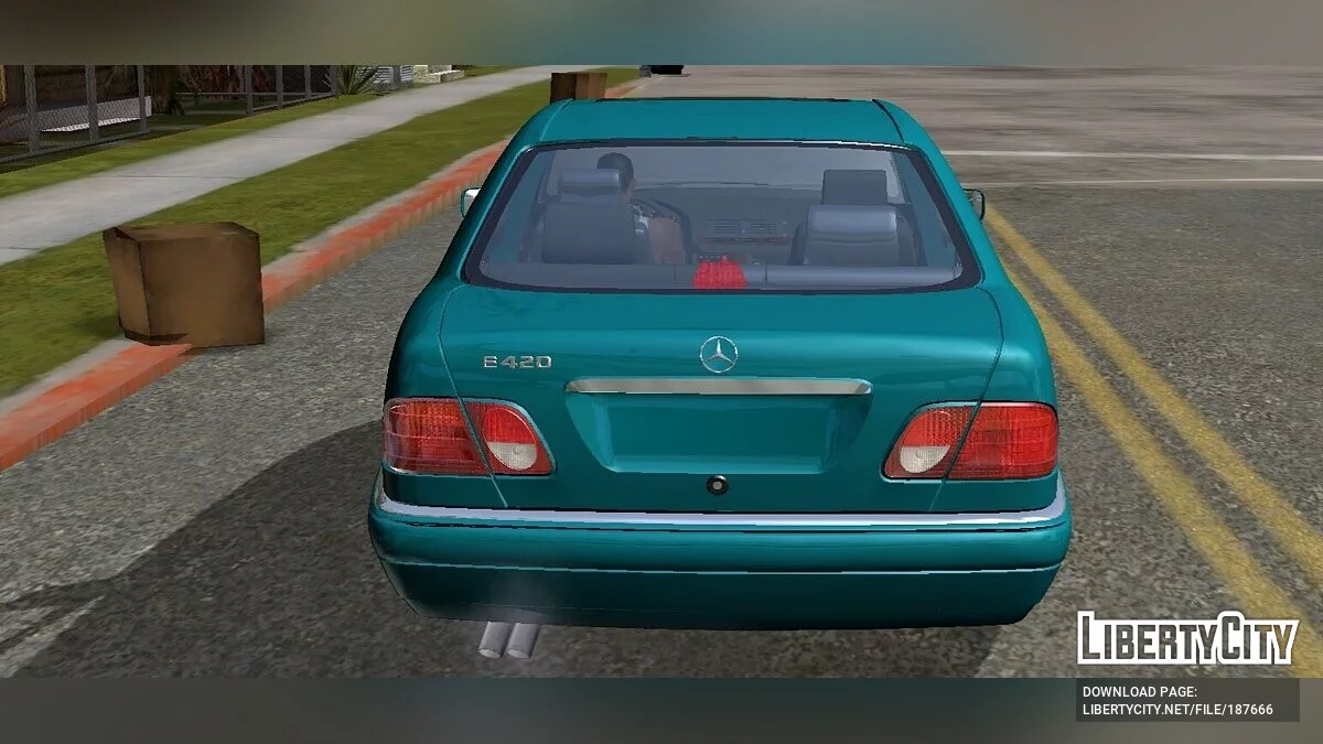 Mercedes-Benz W210 / GTA San Andreas (iOS, Android)