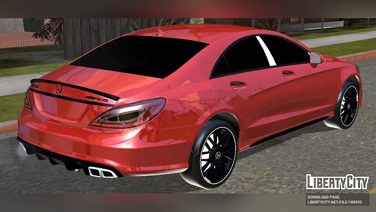 Mercedes-Benz CLS63 AMG / GTA سان أندرياس (iOS، أندرويد)