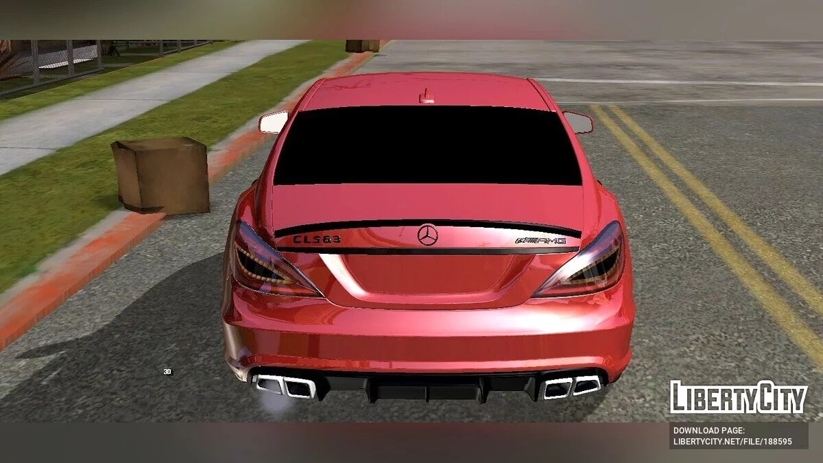 Mercedes-Benz CLS63 AMG / GTA سان أندرياس (iOS، أندرويد)