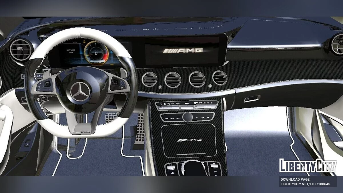 Mercedes-Benz E63s / GTA سان أندرياس (iOS، أندرويد)