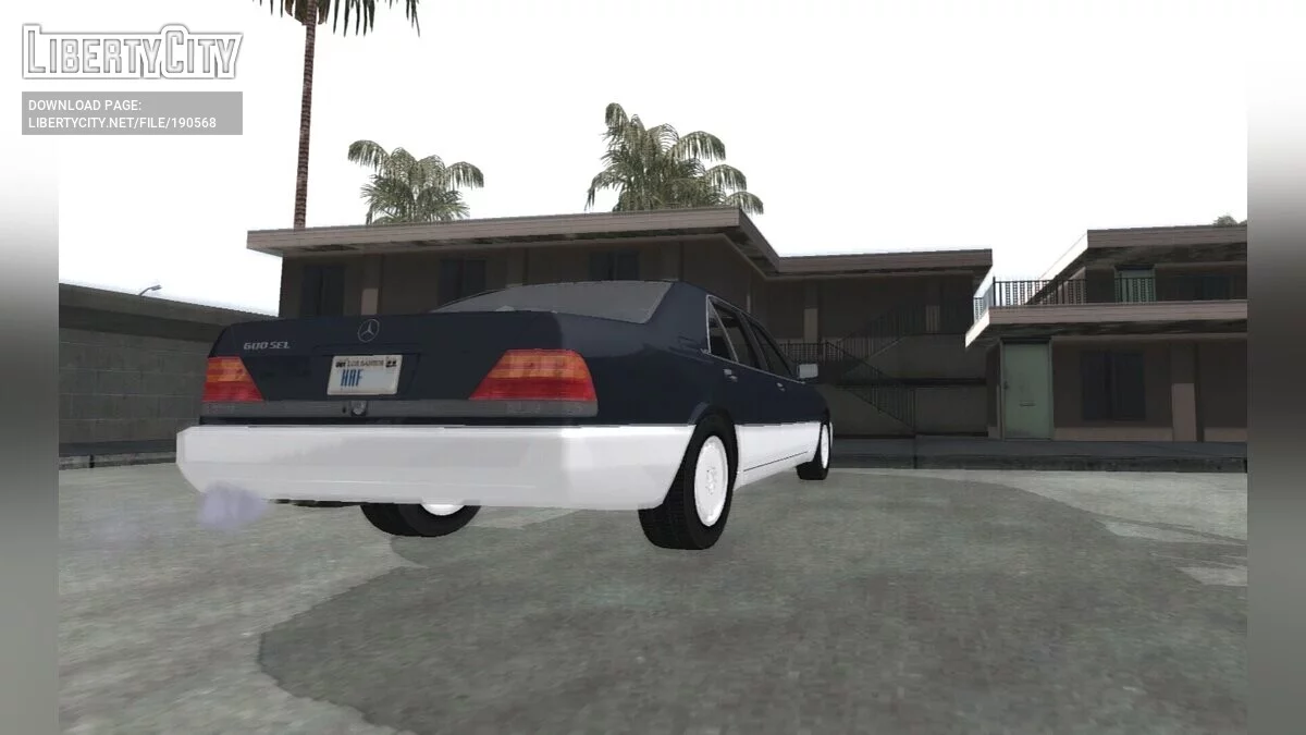 Mercedes-Benz 600SEL (V140) / GTA San Andreas (iOS, Android)