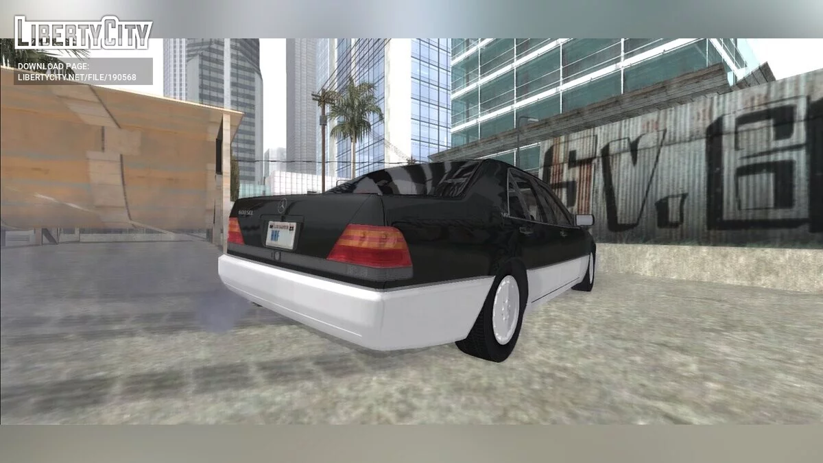 Mercedes-Benz 600SEL (V140) / GTA San Andreas (iOS, Android)