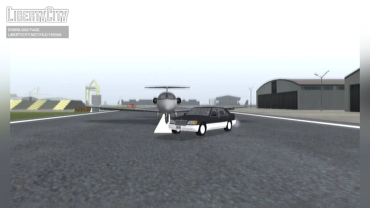 Mercedes-Benz 600SEL (V140) / GTA San Andreas (iOS, Android)