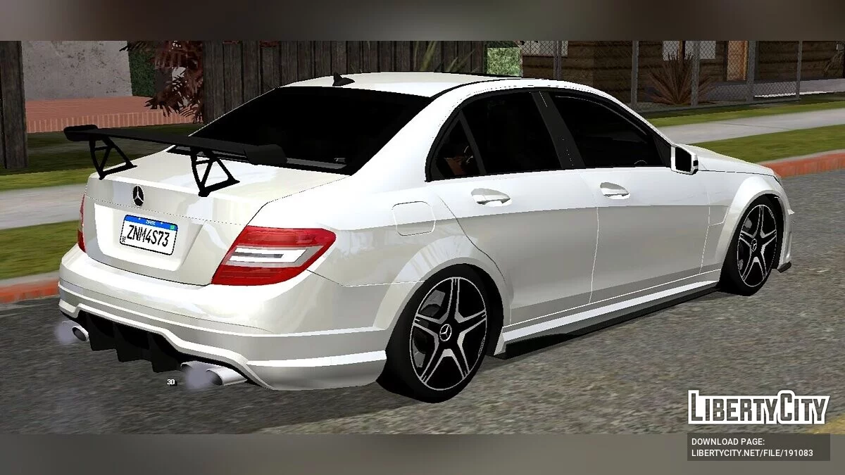 Mercedes-Benz C63 (nur DFF) / GTA San Andreas (iOS, Android)