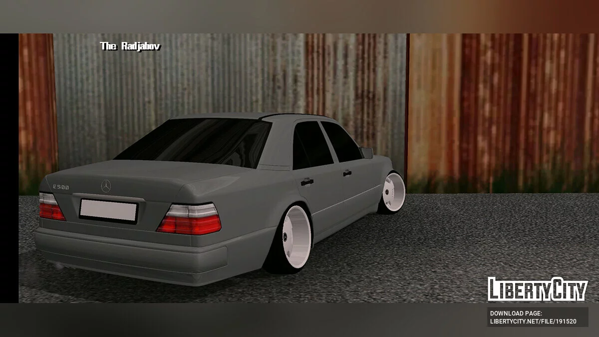 Mersedes-Benz E500 W124 / GTA San Andreas (iOS, Android)