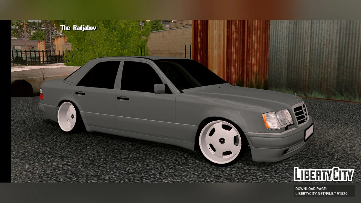 Mersedes-Benz E500 W124 / GTA San Andreas (iOS, Android)