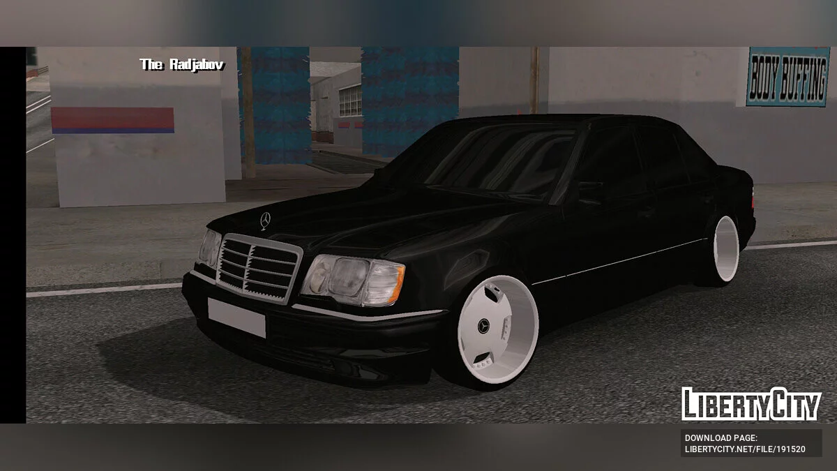 Mersedes-Benz E500 W124 / GTA San Andreas (iOS, Android)