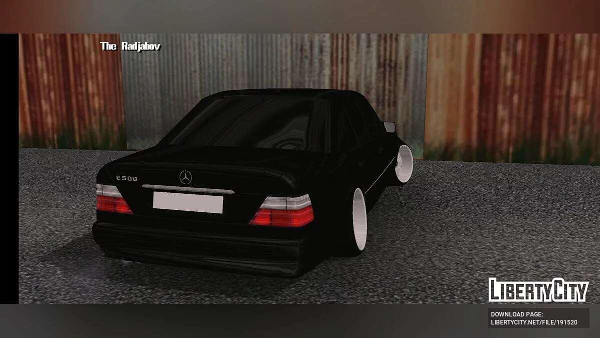 Mersedes-Benz E500 W124 / GTA San Andreas (iOS, Android)