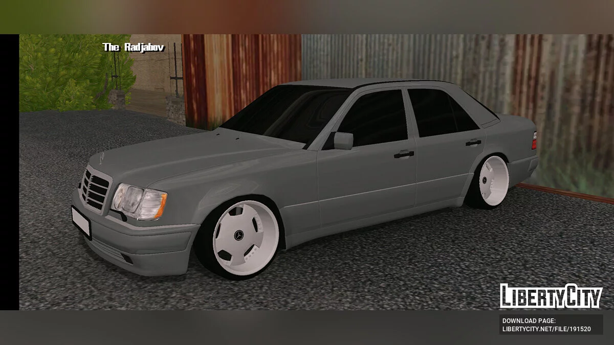 Mersedes-Benz E500 W124 / GTA San Andreas (iOS, Android)