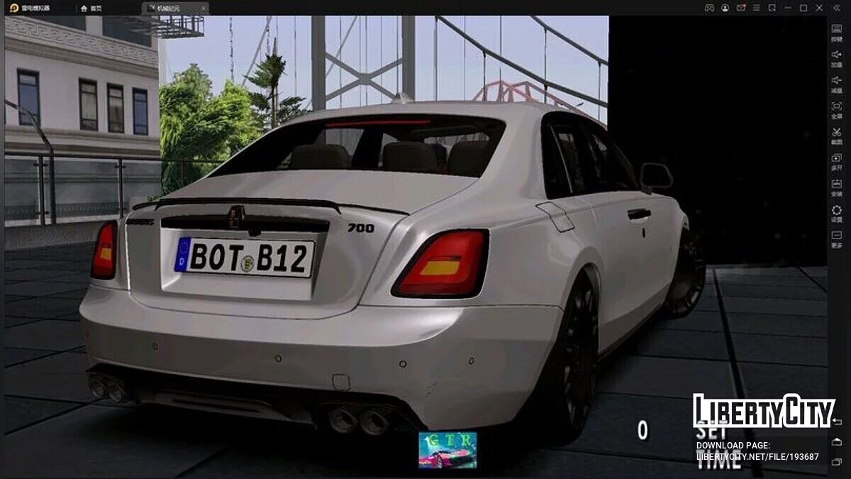 2022 Brabus Ghost 700 EWB / GTA San Andreas (iOS, Android)
