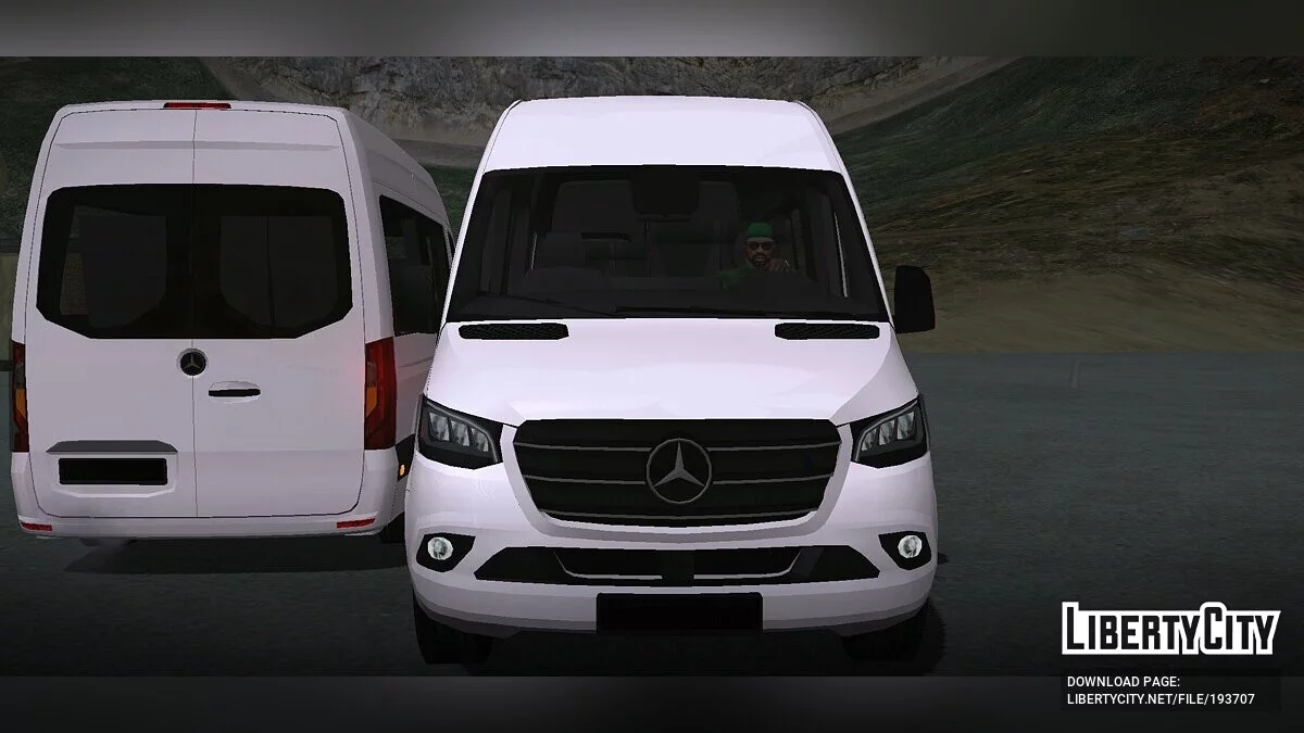 Mercedes-Benz Sprinter (仅限 DFF) / GTA San Andreas (iOS, Android)