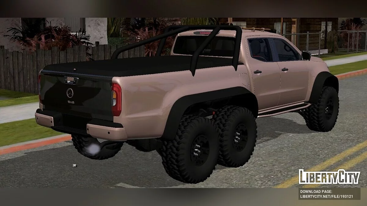 Mercedes-Benz X-Class 6x6 (apenas DFF) / GTA San Andreas (iOS, Android)