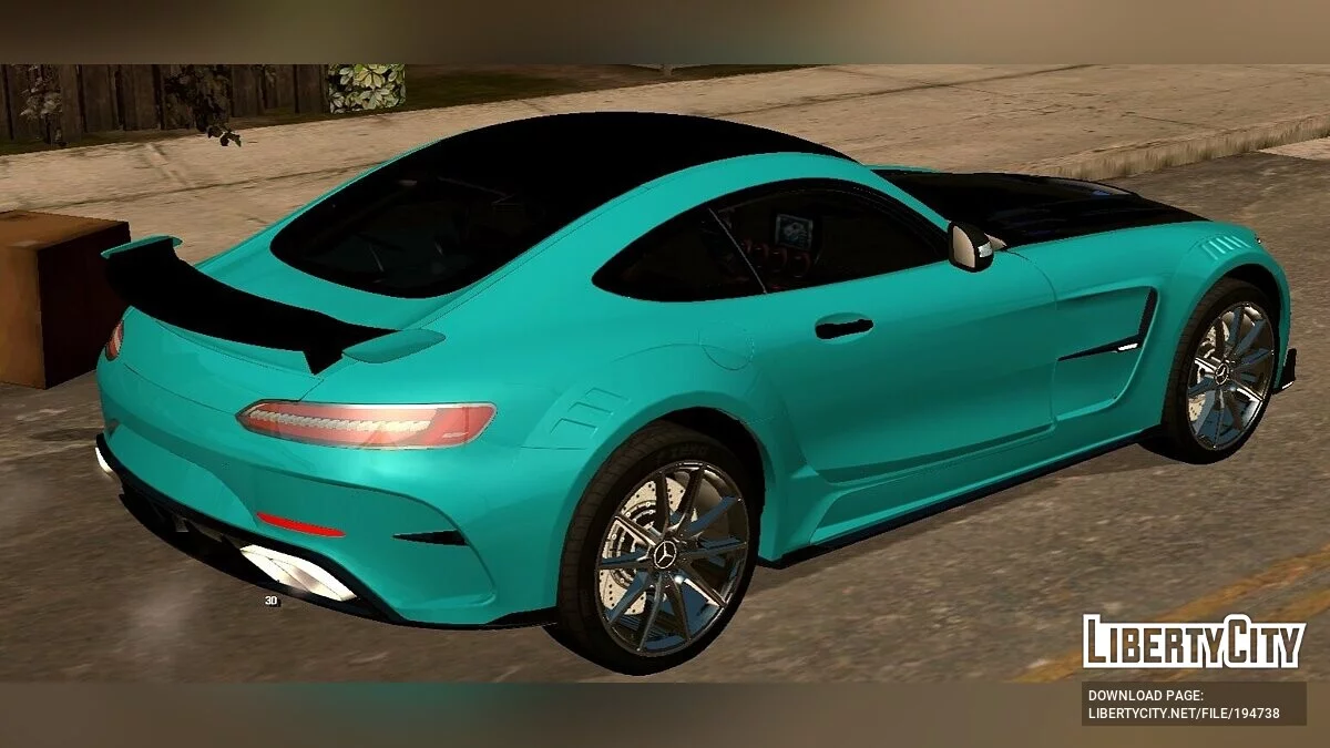 Mercedes-Amg GT Mansory / GTA San Andreas (iOS, Android)