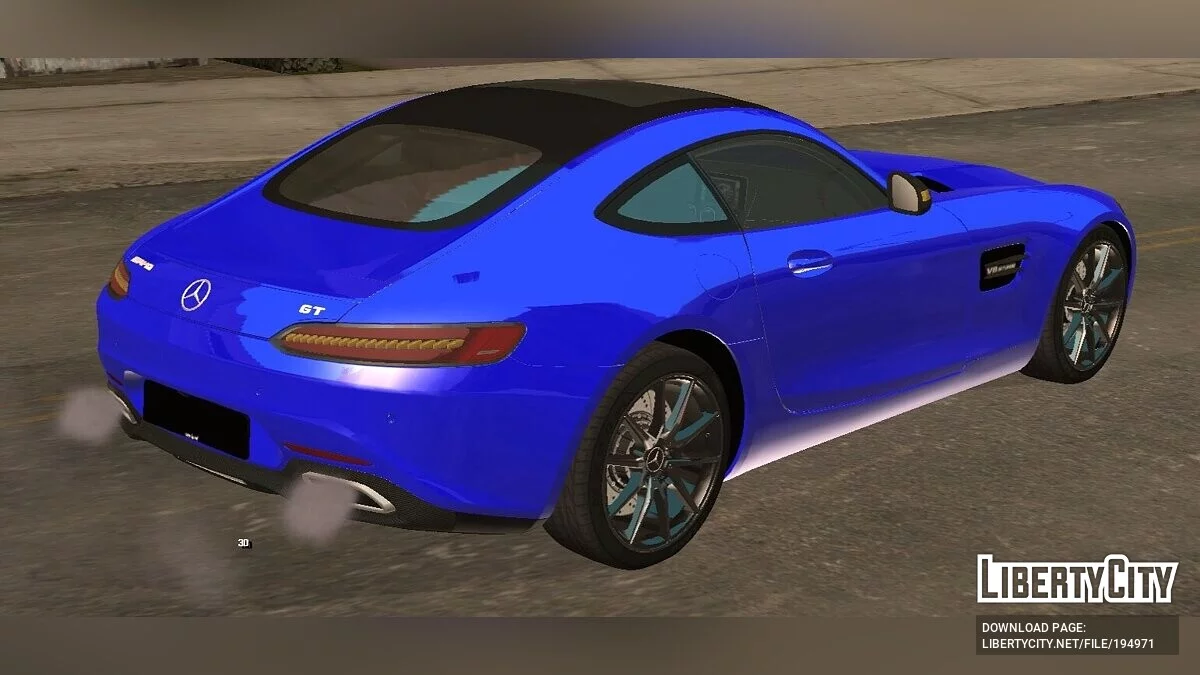Mercedes-Benz AMG GT / GTA San Andreas (iOS, Android)