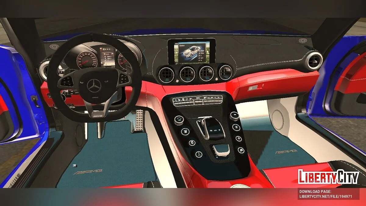Mercedes-Benz AMG GT / GTA San Andreas (iOS, Android)